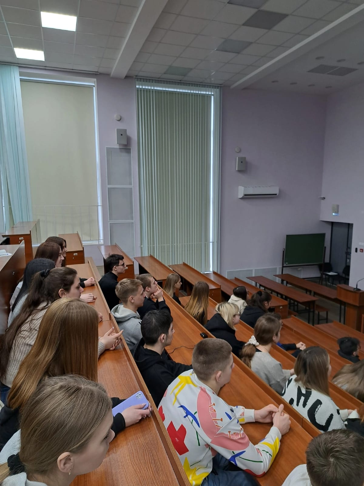 Второе занятие на тему "Город трудовой доблести" в ТулГУ