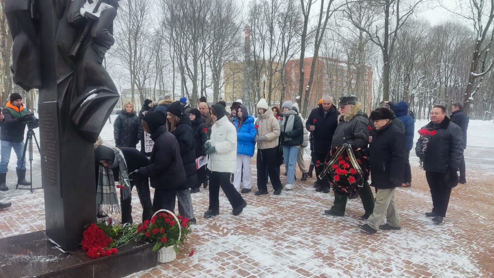 Митинг в Рогожинском парке