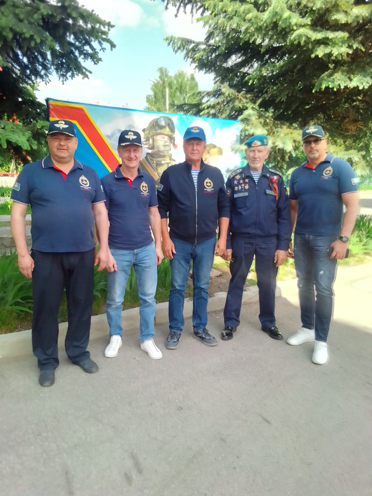 Встреча в 106-ой гвардейской ВДД