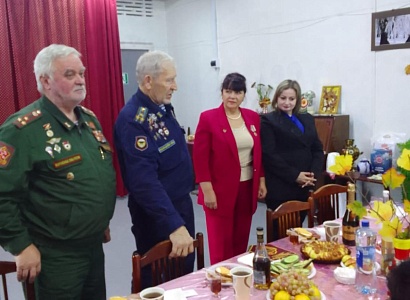 Встреча в совете ветеранов г. Мценска