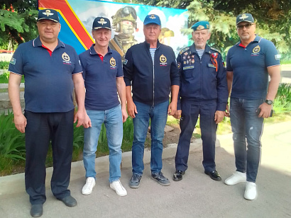 Встреча в 106-ой гвардейской ВДД