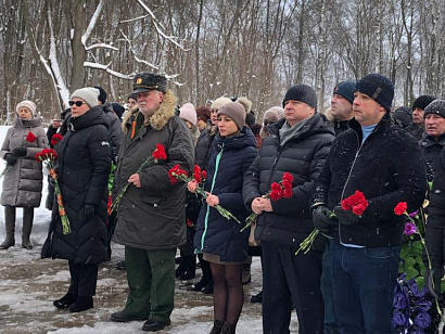 Митинг, посвященный 82-й годовщине обороны Тулы